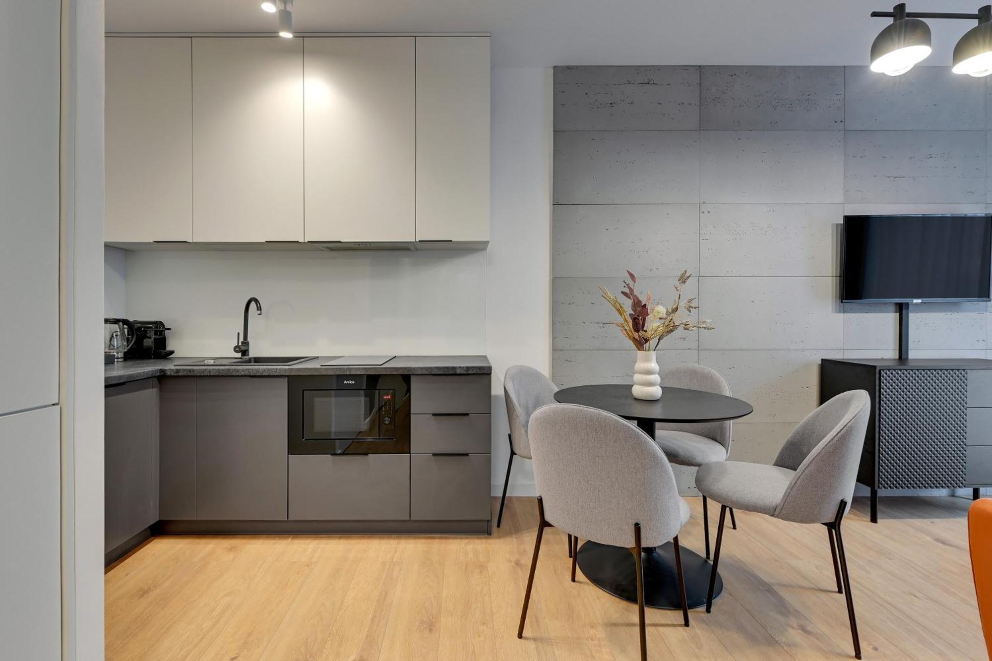 Angielska Grobla City Center & Marina By Downtown Apartments 그단스크 객실 사진
